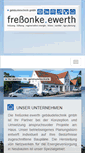 Mobile Screenshot of fressonke-ewerth.de